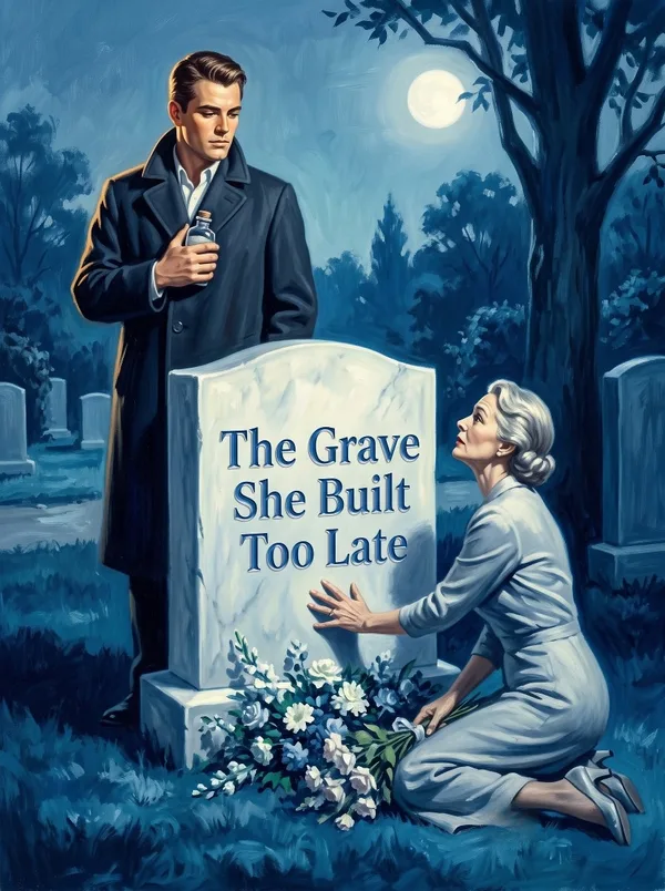 Cover of The Grave She Built Too Late