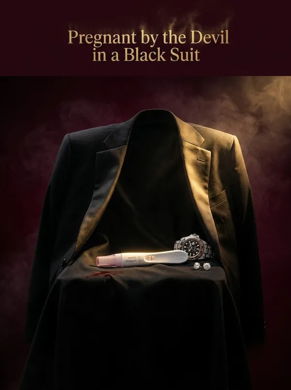 Cover of Pregnant by the Devil in a Black Suit