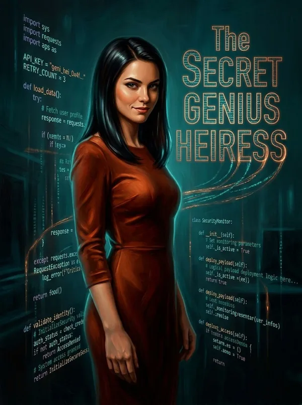 Cover of The Secret Genius Heiress