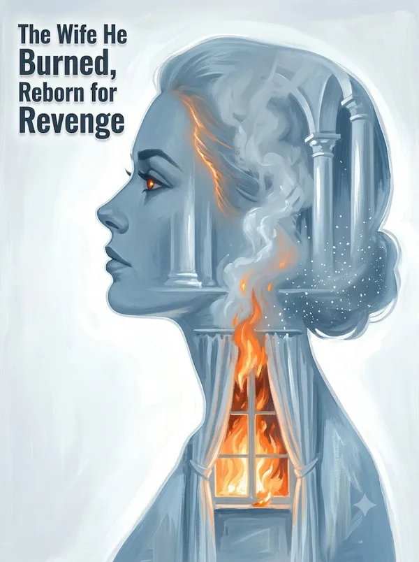 Cover of The Wife He Burned, Reborn for Revenge