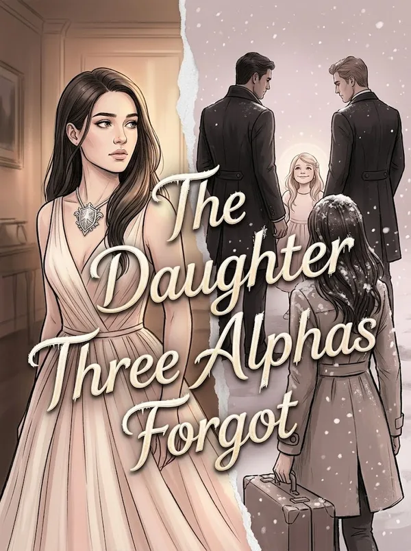 Cover of The Daughter Three Alphas Forgot