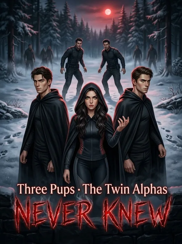 Cover of Three Pups The Twin Alphas Never Knew