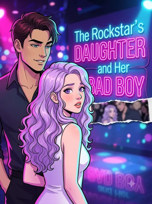 Cover of The Rockstar's Daughter and Her Bad Boy
