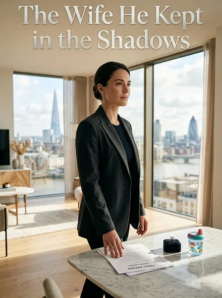 Cover of The Wife He Kept in the Shadows